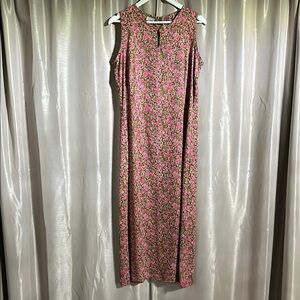 Premier International Pink Sleeveless Halter Maxi Dress